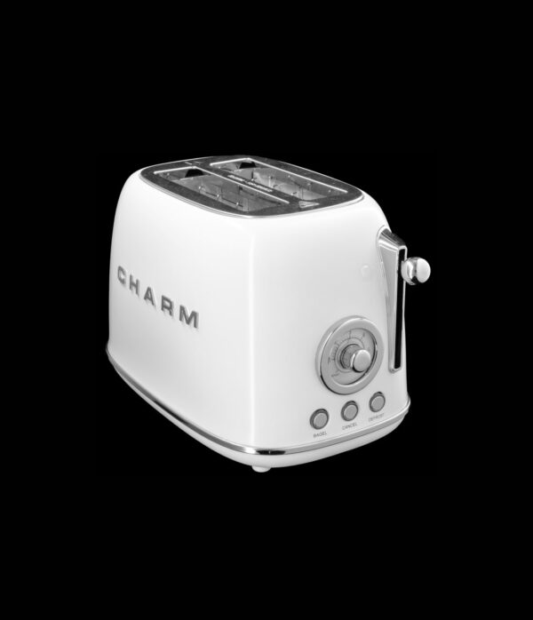 White Retro Toaster - Image 5
