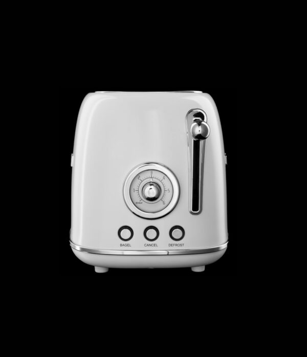 White Retro Toaster - Image 2