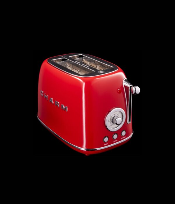 Red Retro Toaster - Image 5