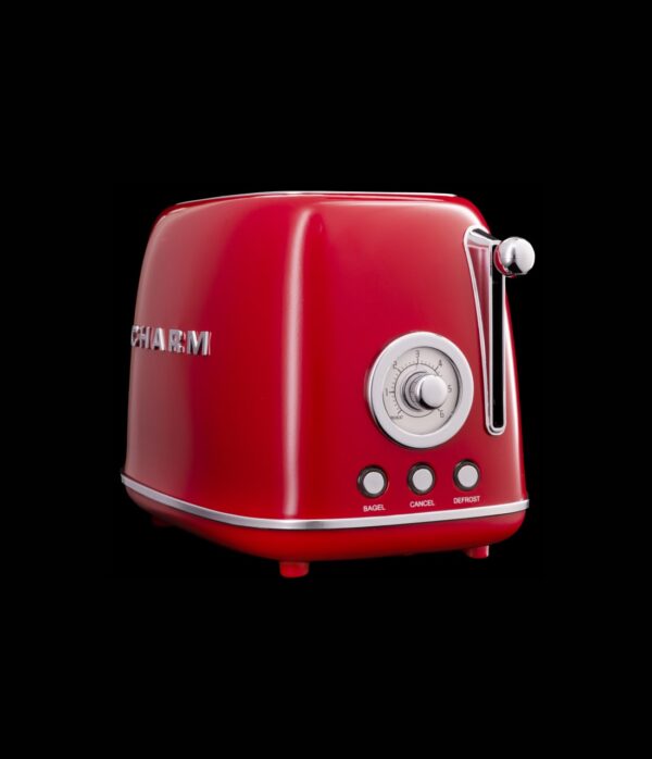 Red Retro Toaster - Image 3