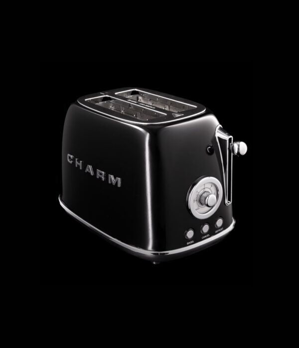 Black Retro Toaster - Image 5