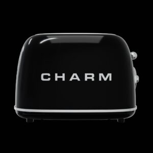 Black Retro Toaster