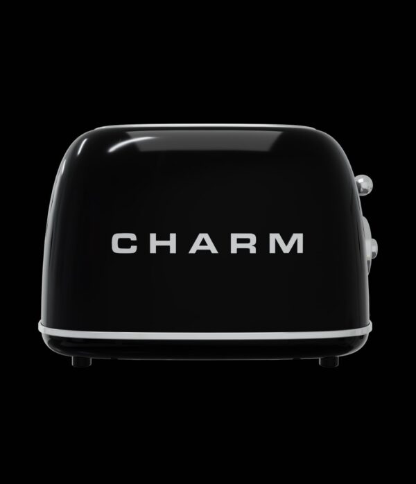 Black Retro Toaster