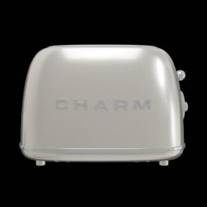White Retro Toaster