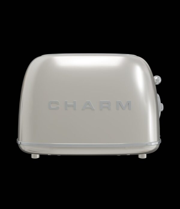 White Retro Toaster